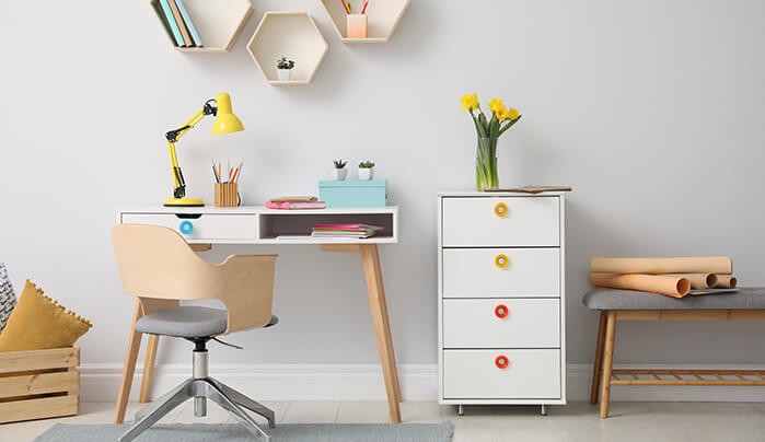 Study Table with storage