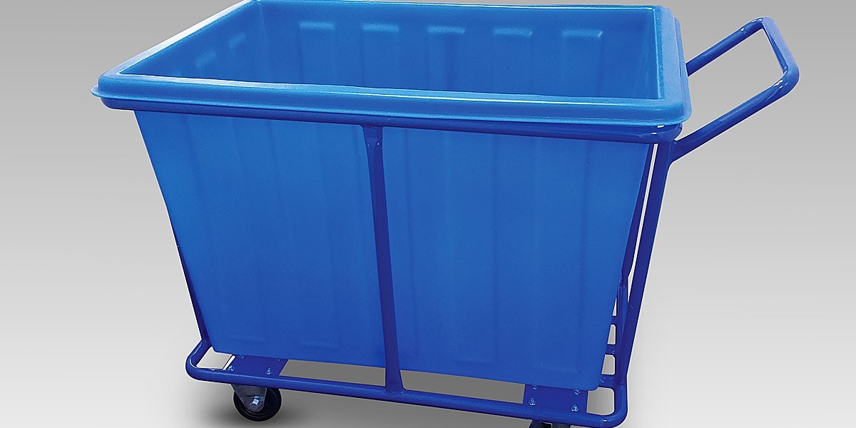 Enhance Your Hotel Laundry Efficiency with Our Robust Hotel Hardware: 10-Bushel Laundry Cart