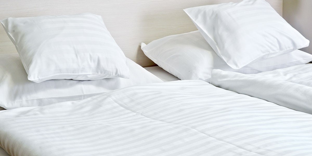 The Ultimate Guide to Hotel Bedding Collection: Elegance with King Satin Stripe Flat Bed Sheets