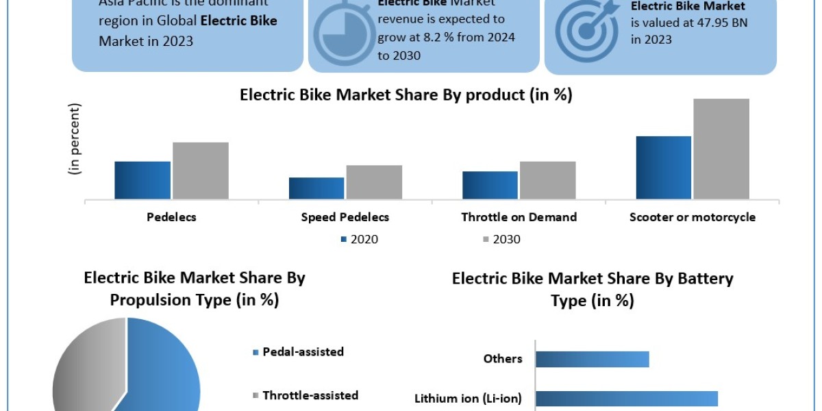 Electric Bike Market Data Decoded: Segmentation, Outlook, and Overview for Business Success | 2024-2030