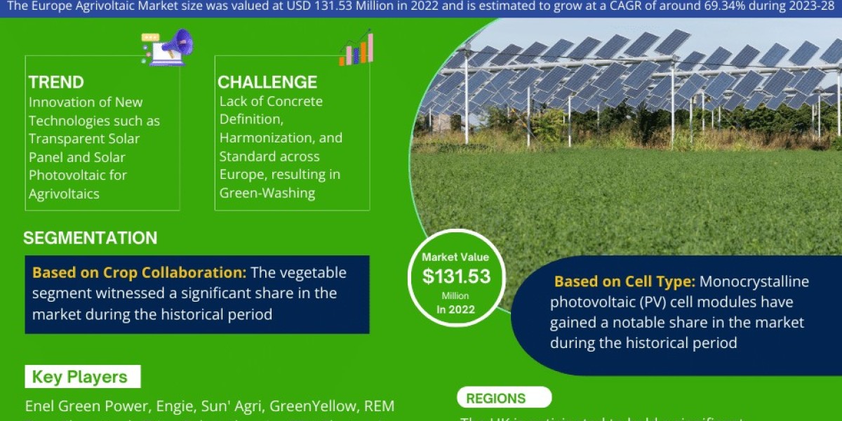 Europe Agrivoltaic Market Primed for a 69.34% CAGR Rise Through 2023-2028