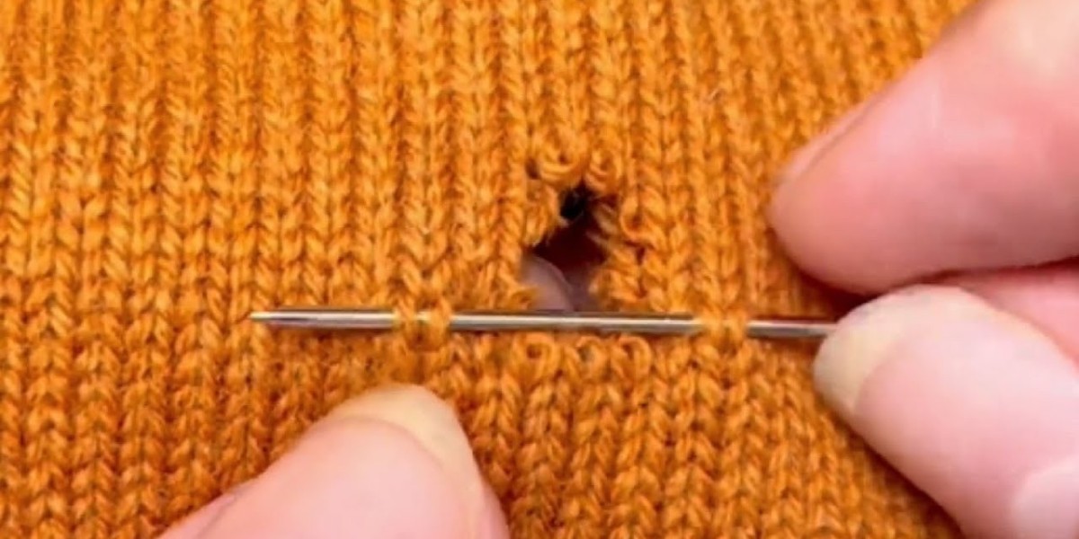 How to Mend a Hole in a Cashmere Sweater