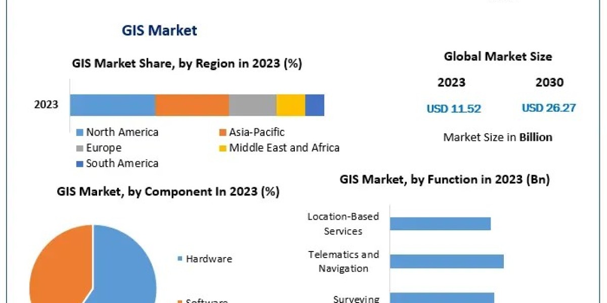 Gis Market Industry Share, Development Stages, and Landscape- Forecast to 2030