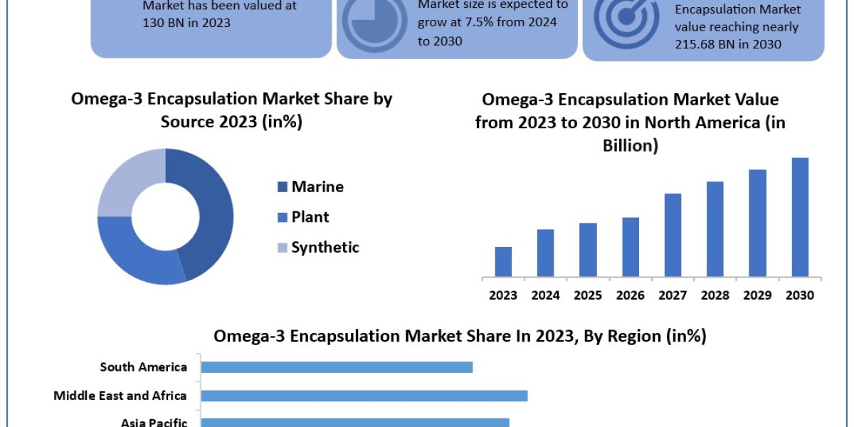 Omega-3 Encapsulation Market Mastery: Size, Share, Revenue, and Worth Statistics Overview | 2024-2030