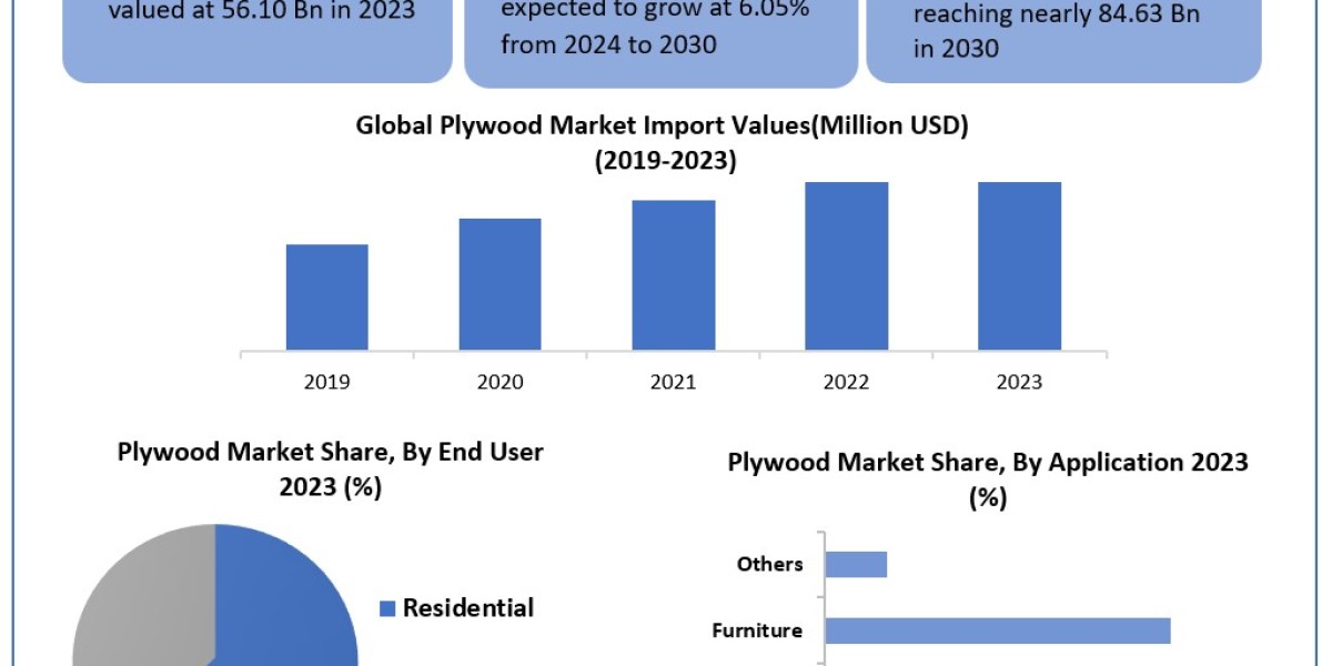 Plywood Market Worth the Numbers: Size, Share, Revenue, and Statistics Overview | 2024-2030