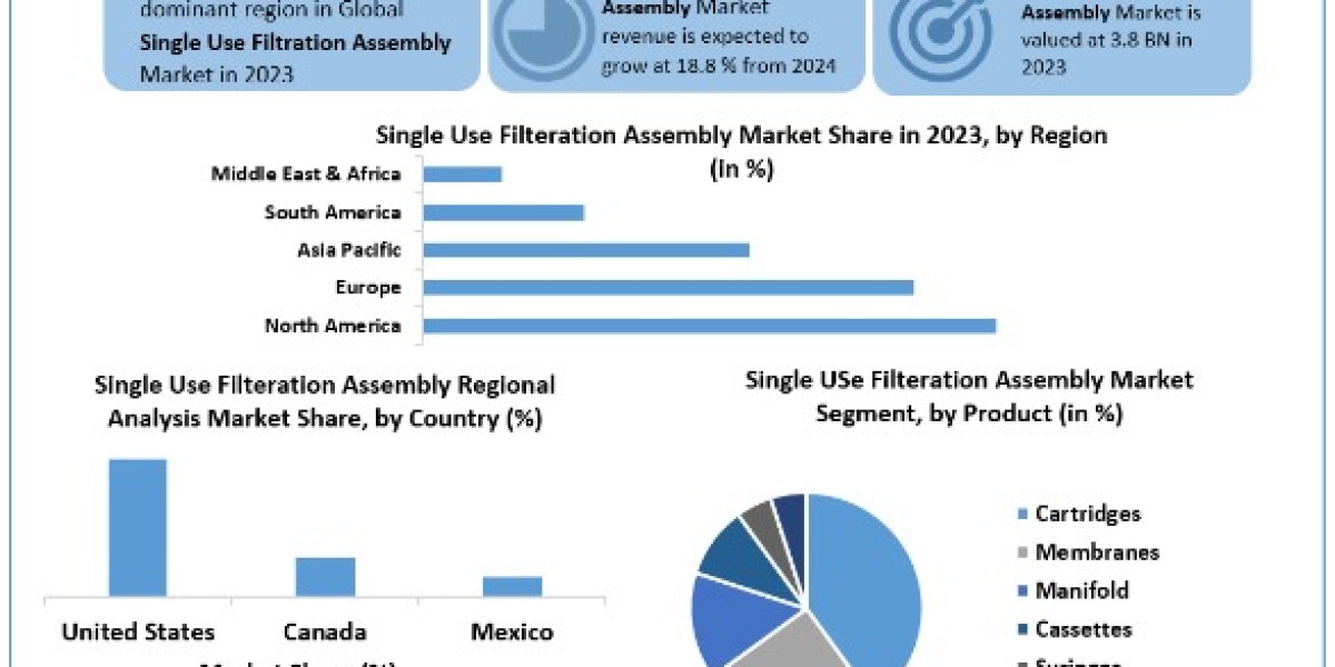 Single-use Filtration Assemblies Market Share, Growth, Trends, Outlook, Report and Forecast Period Of 2024-2030