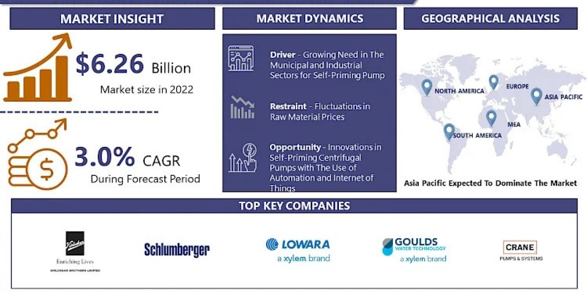 Self Priming Centrifugal Pump Market Dynamics: Size, Share, and Growth Projections
