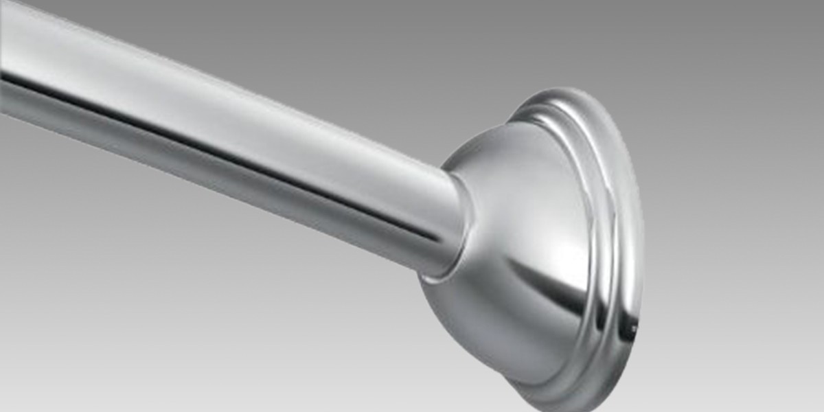 Upgrade Your Hotel Bathrooms with the Curved Shower Rod Set-Chrome by Moen: Essential Hotel Hardware