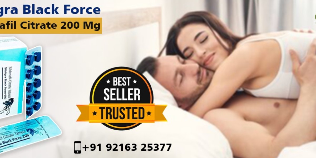 Ignite Desire & Elevate Your Sensual Experience With with Sildigra Black Force
