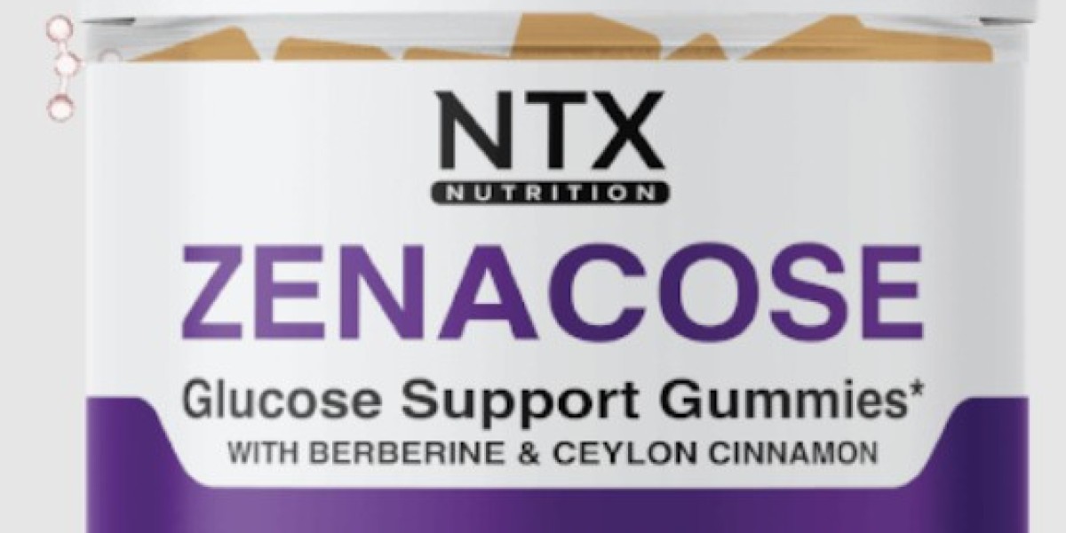 NTX Nutrition Zenacose Glucose Support Gummies - Natural Support for Health !!