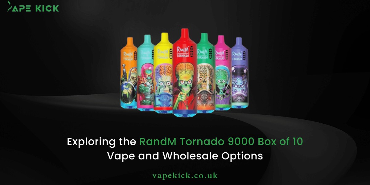 Exploring the RandM Tornado 9000 Box of 10 Vape and Wholesale Options