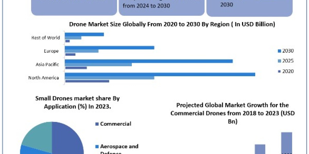 Small Drones Market Trends, Growth, Analysis, Key Players, Outlook, Report, Forecast 2024-2030