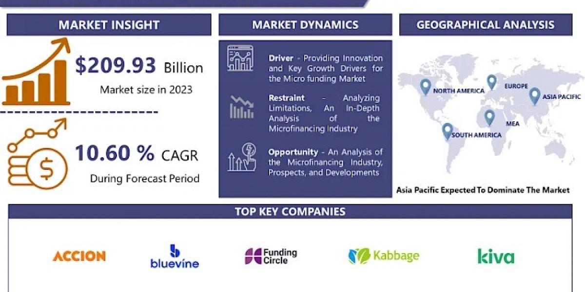 Micro Funding Market Forecasting 2032: Market Trends and Growth Status