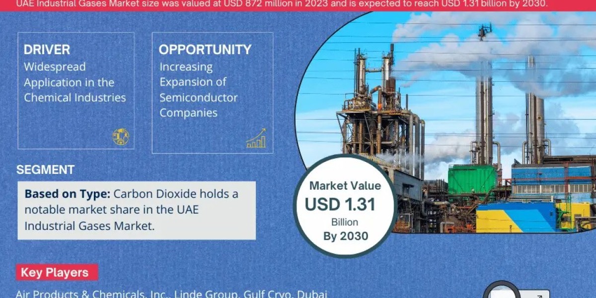 UAE Industrial Gases Market Analysis, Price Trend, Industry Overview and Report 2024-2030