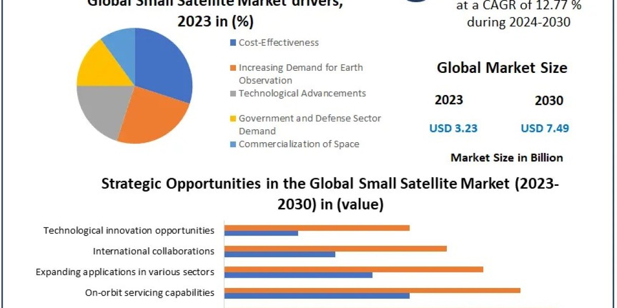 Small Satellite Market Size,  share Leaders, Growth, Business, Opportunities, Future Trends And Forecast 2030