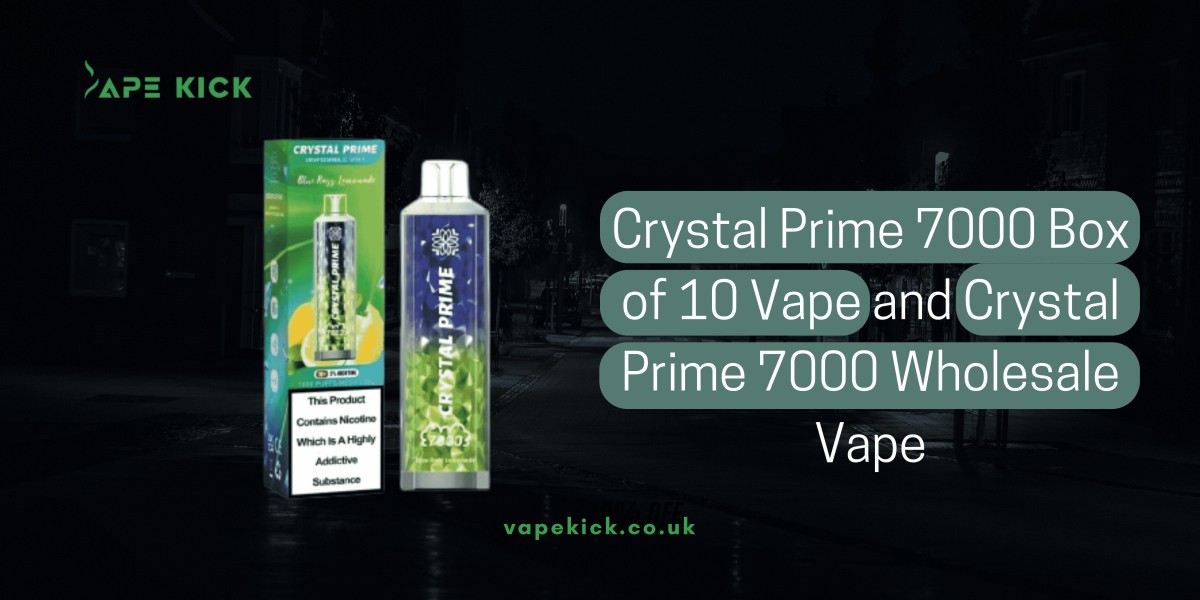 Crystal Prime 7000 Box of 10 Vape and Crystal Prime 7000 Wholesale Vape