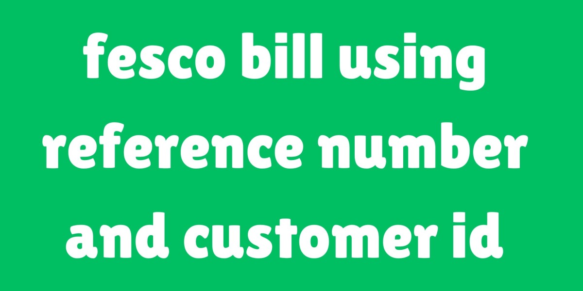 How to check fesco bill using reference number and customer id