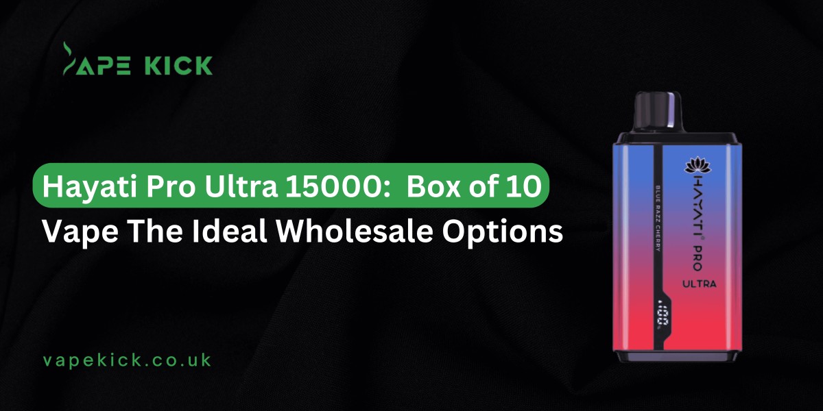 Hayati Pro Ultra 15000 Box of 10 Vape: The Ideal Wholesale Options