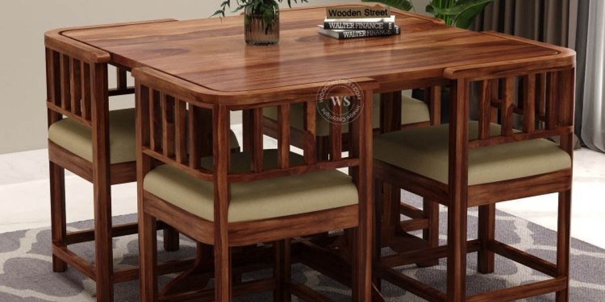 The Perfect 4 Seater Dining Table Set: An Elegant Addition to Your Home