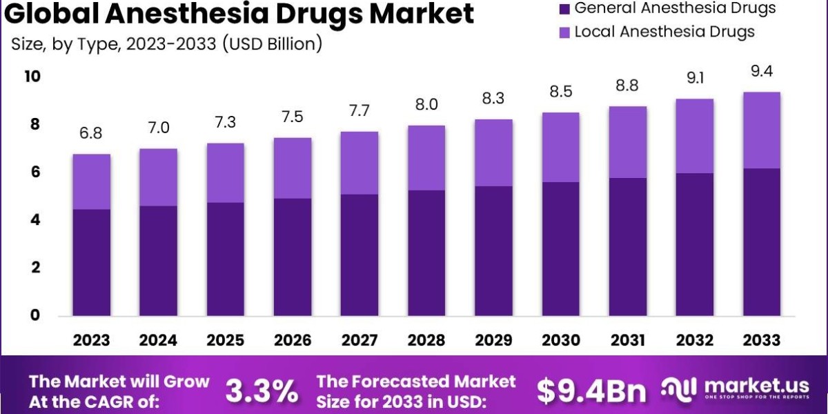 Anesthesia Drugs Market 2024-2033: Analysis of Key Players, Market Strategies, and Competitive Landscape