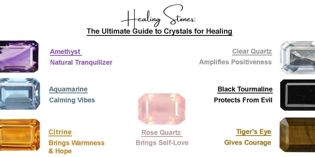 Healing Stones: The Ultimate Guide to Crystals for Healing