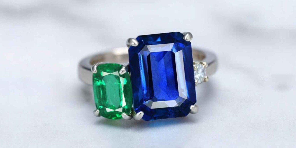 Gemstone Trilogy: Benefits of Neelam Panna and Diamond Combination