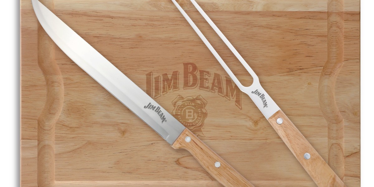 The Perfect Slice Every Time: The Jim Beam® 3 Piece Carving Set