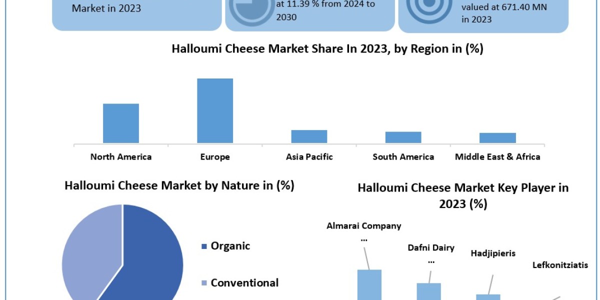 Halloumi Cheese Market Share, Growth, Trends, Outlook, Report and Forecast Period Of 2024-2030