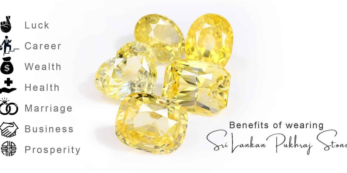 Benefits of wearing Sri Lankan Pukhraj Stone