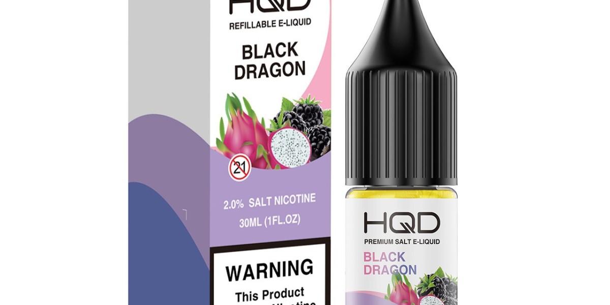 A Closer Look at HQD Premium Salt Black Dragon 30ml E-Juice