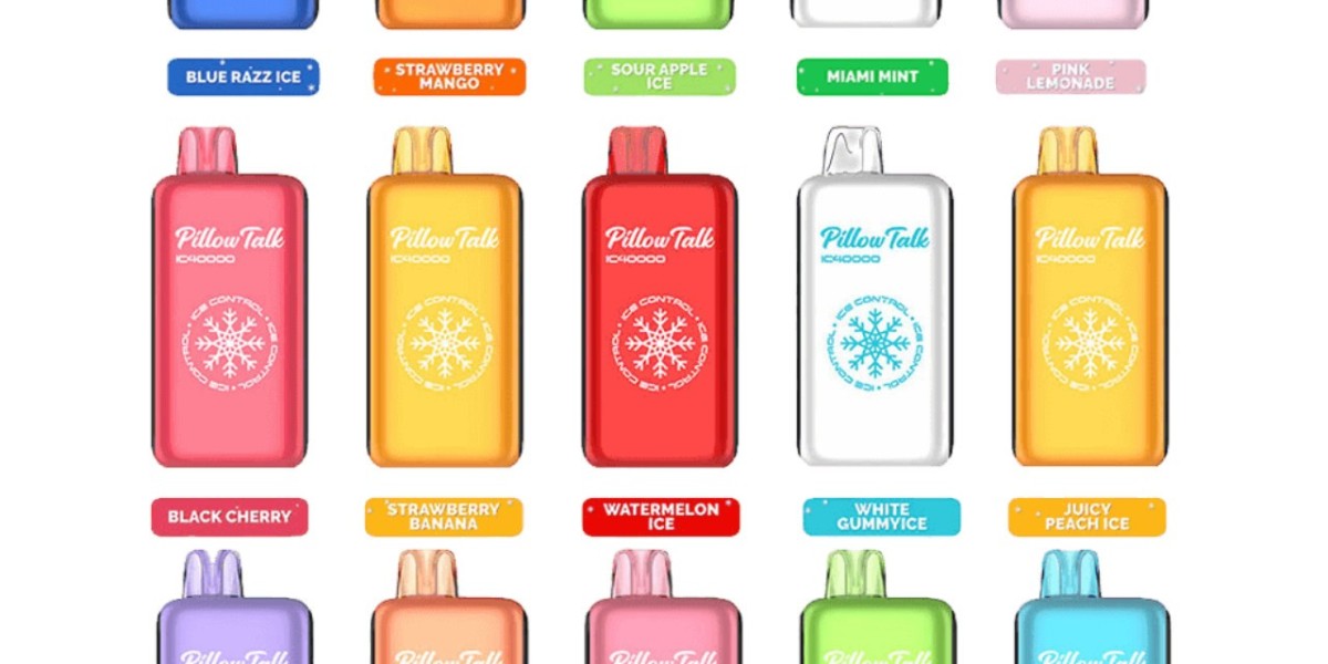 Discovering the Pillow Talk Ice Control IC40000 Disposable: A 40,000 Puff Experience