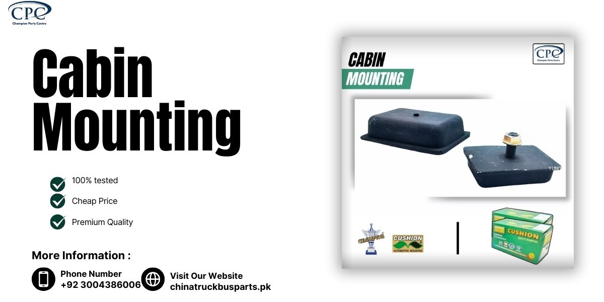 Cabin mounting: Pakistan's best solution for high-quality truck and bus parts in Champion and Cushion Brand
