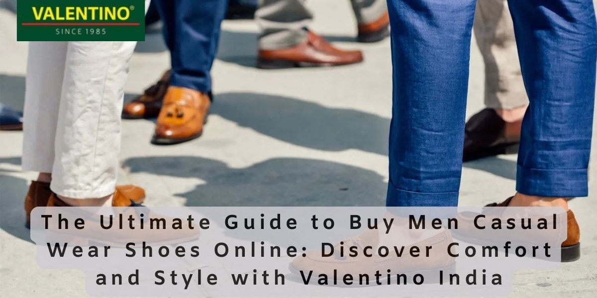 Buy Men Casual Wear Shoes Online: Discover Comfort and Style with Valentino India