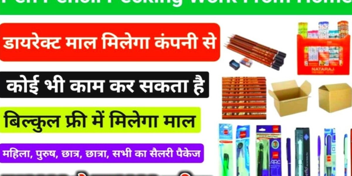 Pencil Packing Job Work form Home: A Flexible Opportunity for Everyone