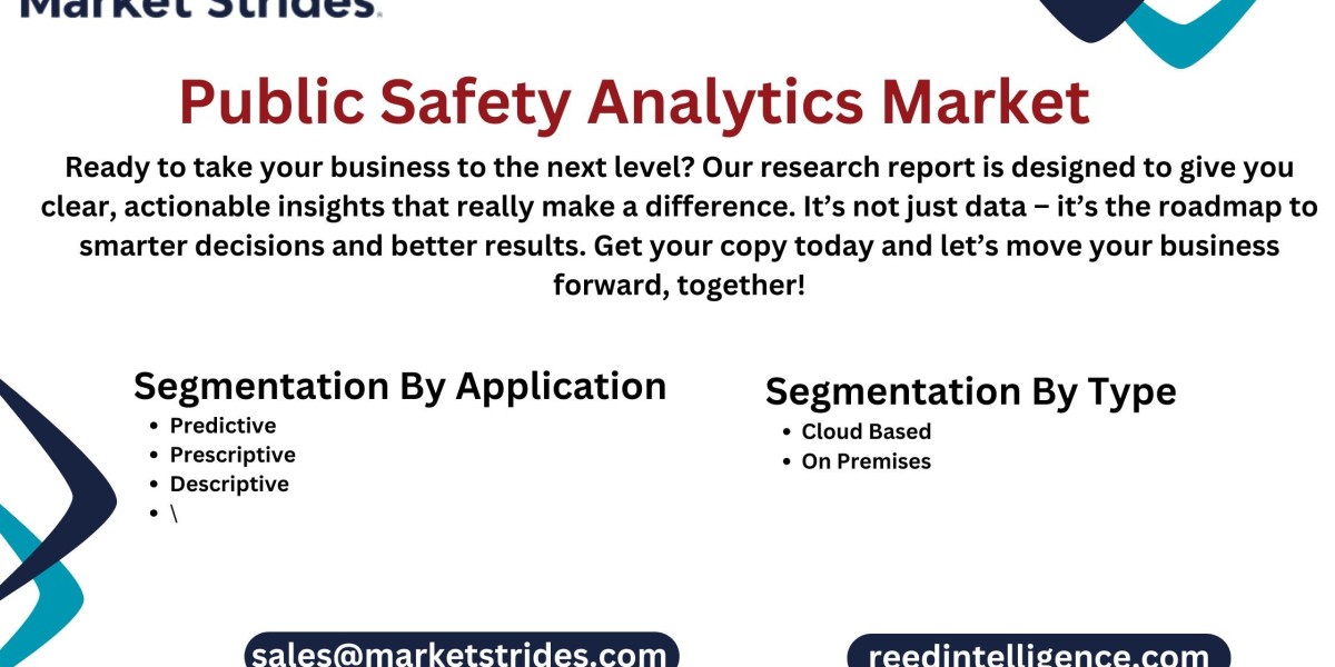 Public Safety Analytics Market Size, Share, and Forecast to 2031