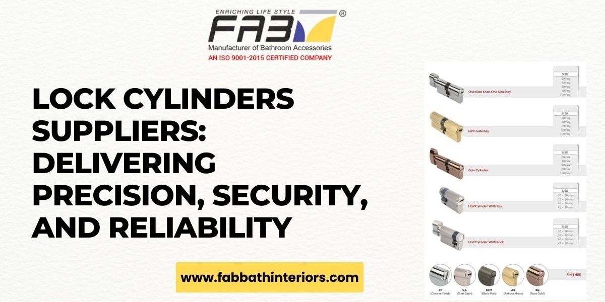 Lock Cylinders Suppliers: Delivering Precision, Security, and Reliability