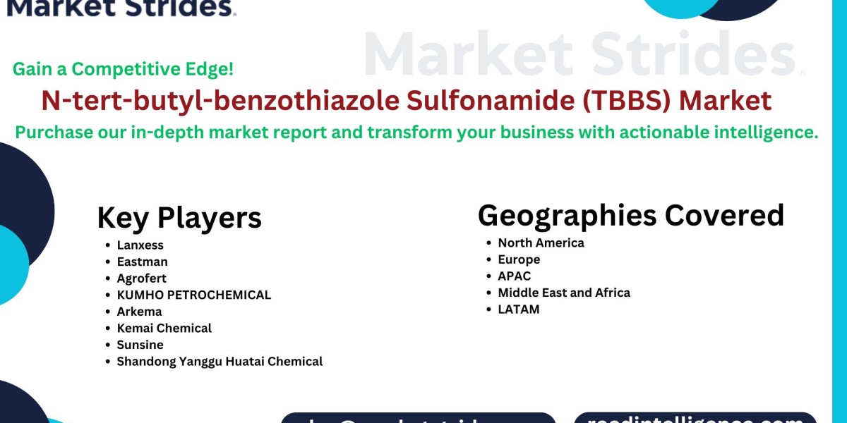 N-tert-butyl-benzothiazole Sulfonamide (TBBS) Market: Insights and Forecast to 2031 | Market Strides