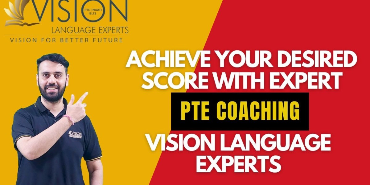 Achieve Your Desired Score with Expert PTE Coaching at Vision Language Experts