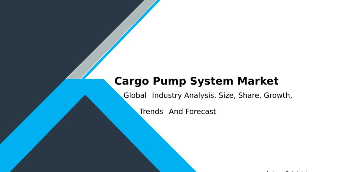 Cargo Pump System Market Forecast And Trends To 2032 | By Dataintelo