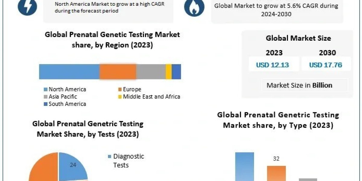 Prenatal Genetic Testing Market Growth, Key Players, Regional Outlook and Forecast 2030