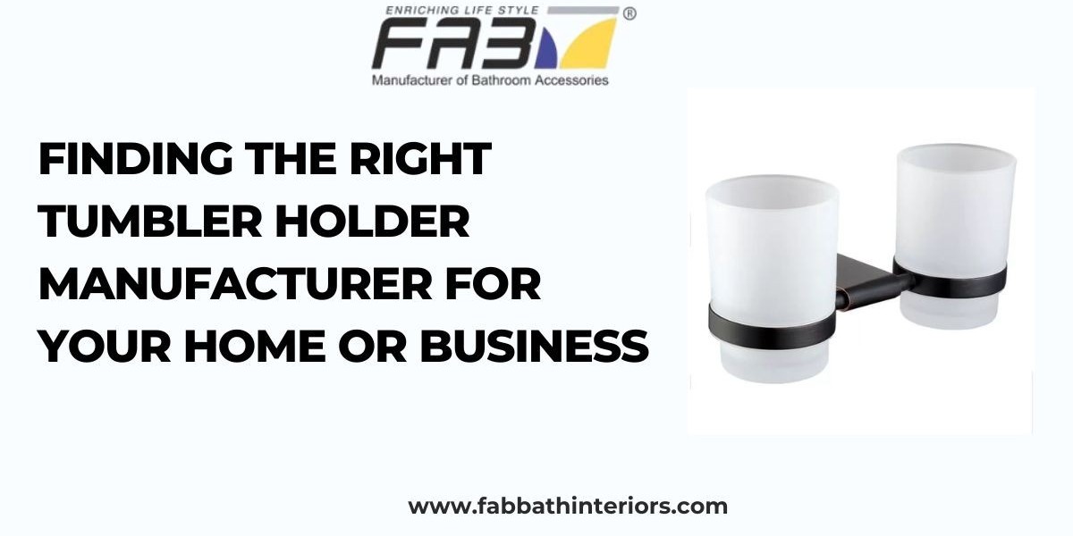 Finding the Right Tumbler Holder Manufacturer for Your Home or Business