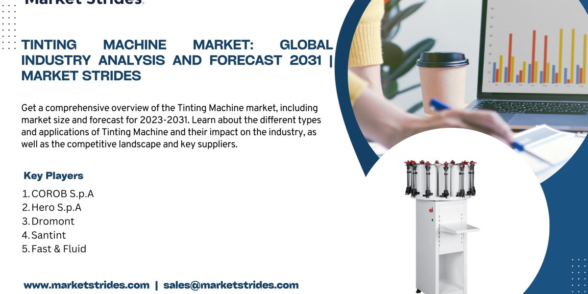 Tinting Machine Market: Global Industry Analysis and Forecast 2031 | Market Strides