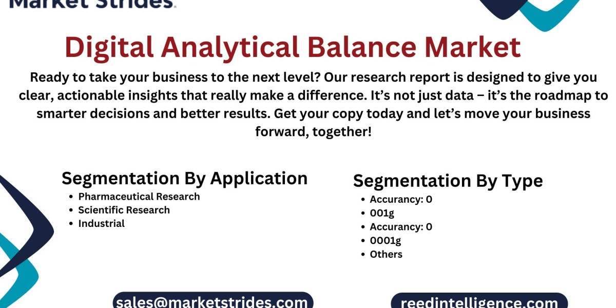 Digital Analytical Balance Market: Insights and Forecast to 2031 | Market Strides