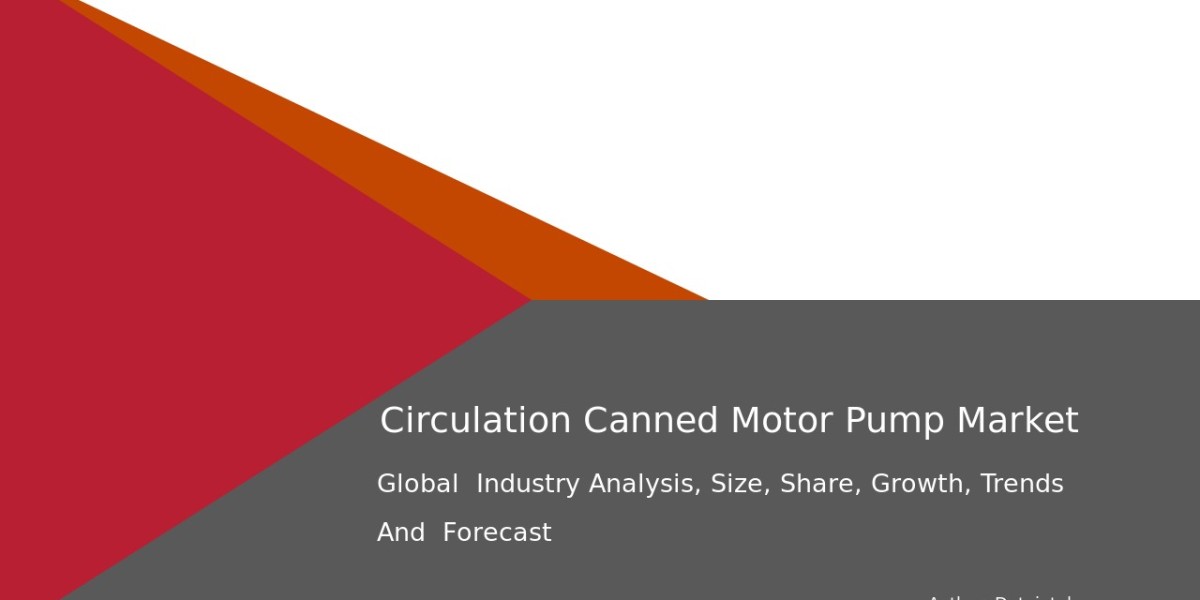 Circulation Canned Motor Pump Market Report 2032: Size, Share, And Key Insights