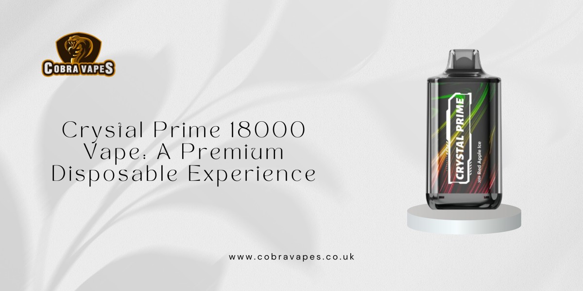 Crystal Prime 18000 Vape: A Premium Disposable Experience