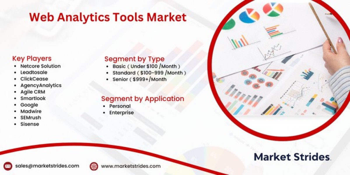 Web Analytics Tools Market Industry Outlook, Size, Share, Growth, Trend and Forecast to 2031