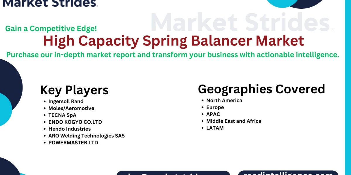 High Capacity Spring Balancer Market Size, Share, and Forecast to 2031