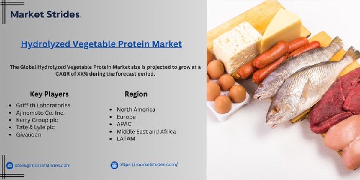 Hydrolyzed Vegetable Protein Market: Global Industry Analysis and Forecast 2031 | Market Strides