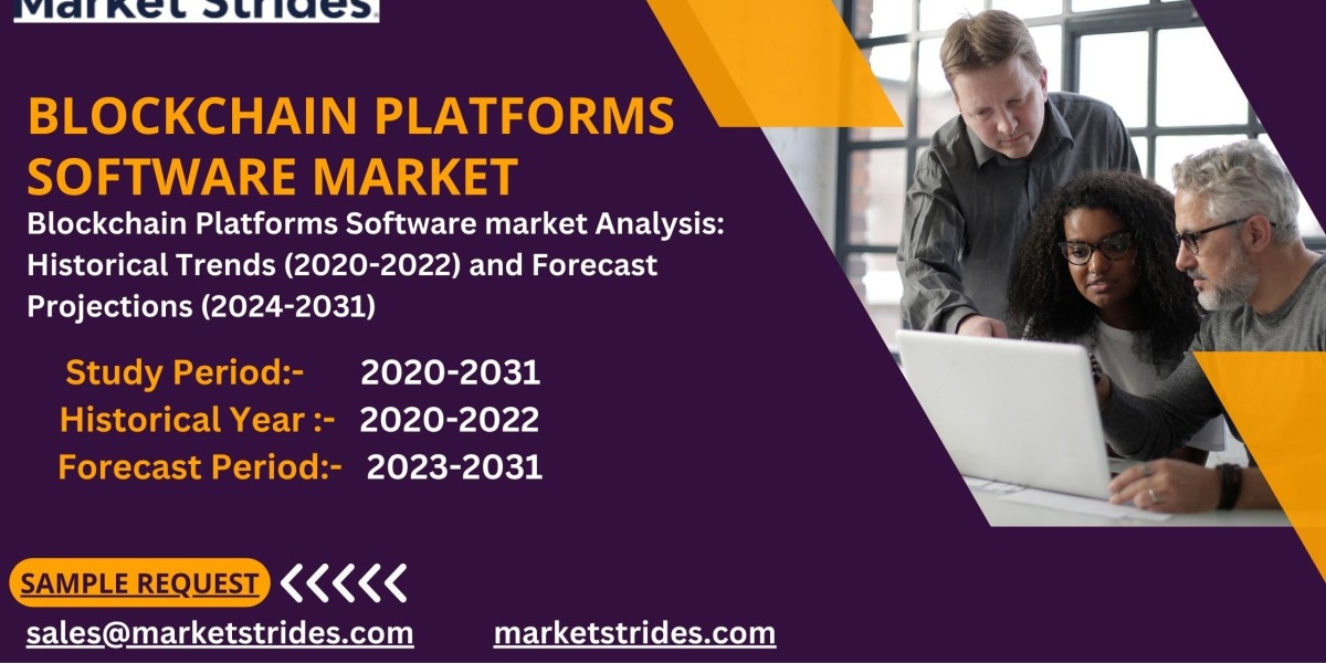 Blockchain Platforms Software Global Market Overview, Size, Share, Trend and Forecast to 2031 | Market Strides