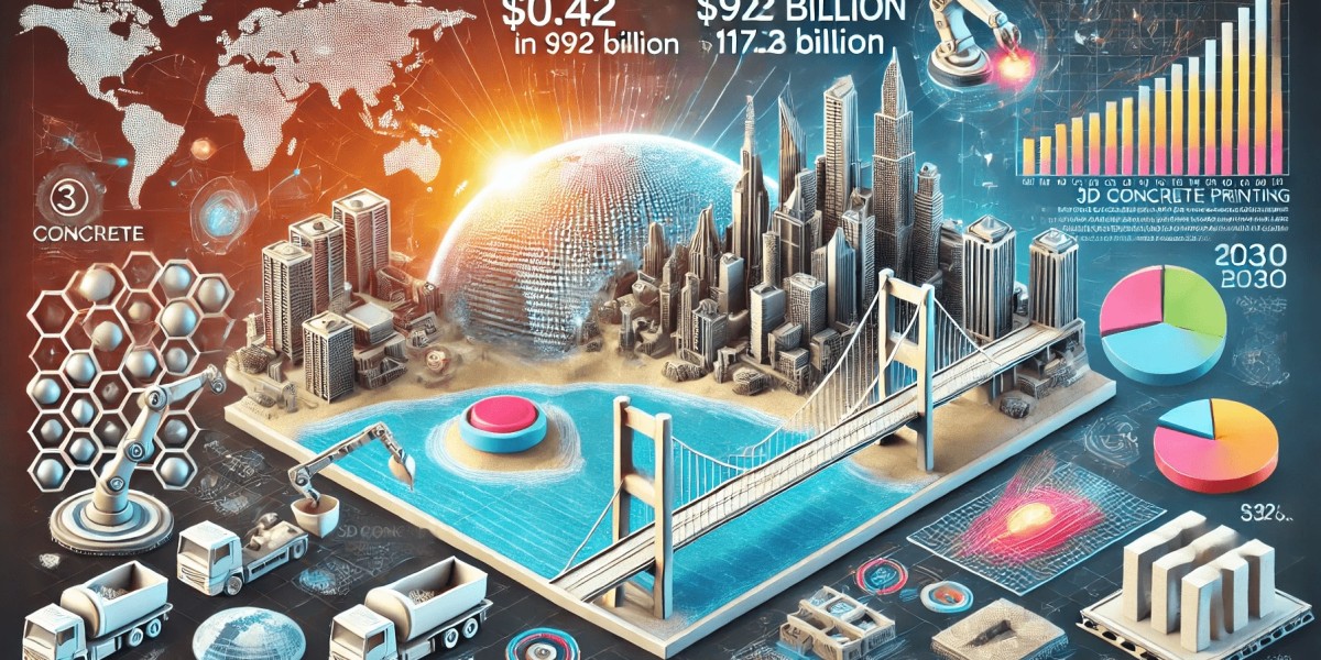 3D Concrete Printing Market Set to Explode, Reaching $98.5 Billion by 2030